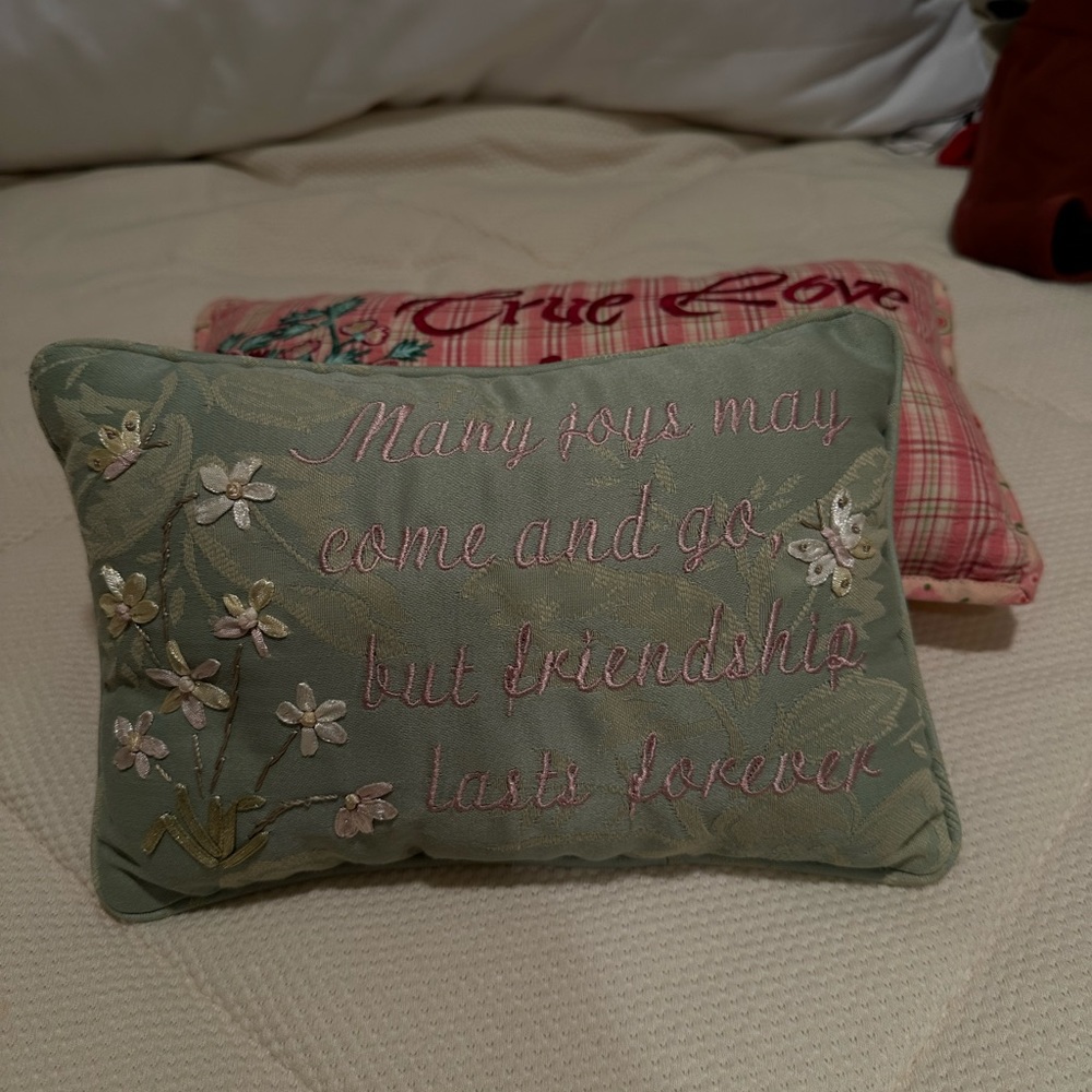 Embroidered Pillows - Picture 3 of 3